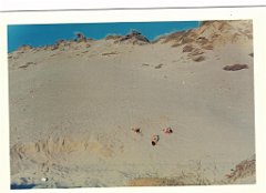 BOU SFER TRANCHE DE VIE 006 LES DUNES DE SABLE DE LA PLAGE BOMO